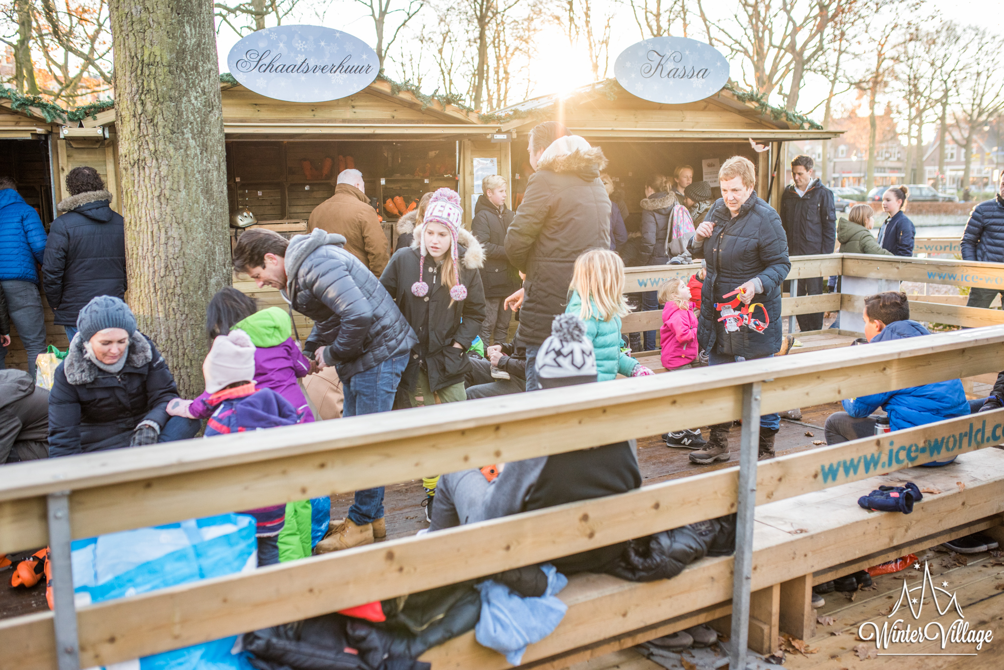 Winter Village Laren Schaatsverhuur