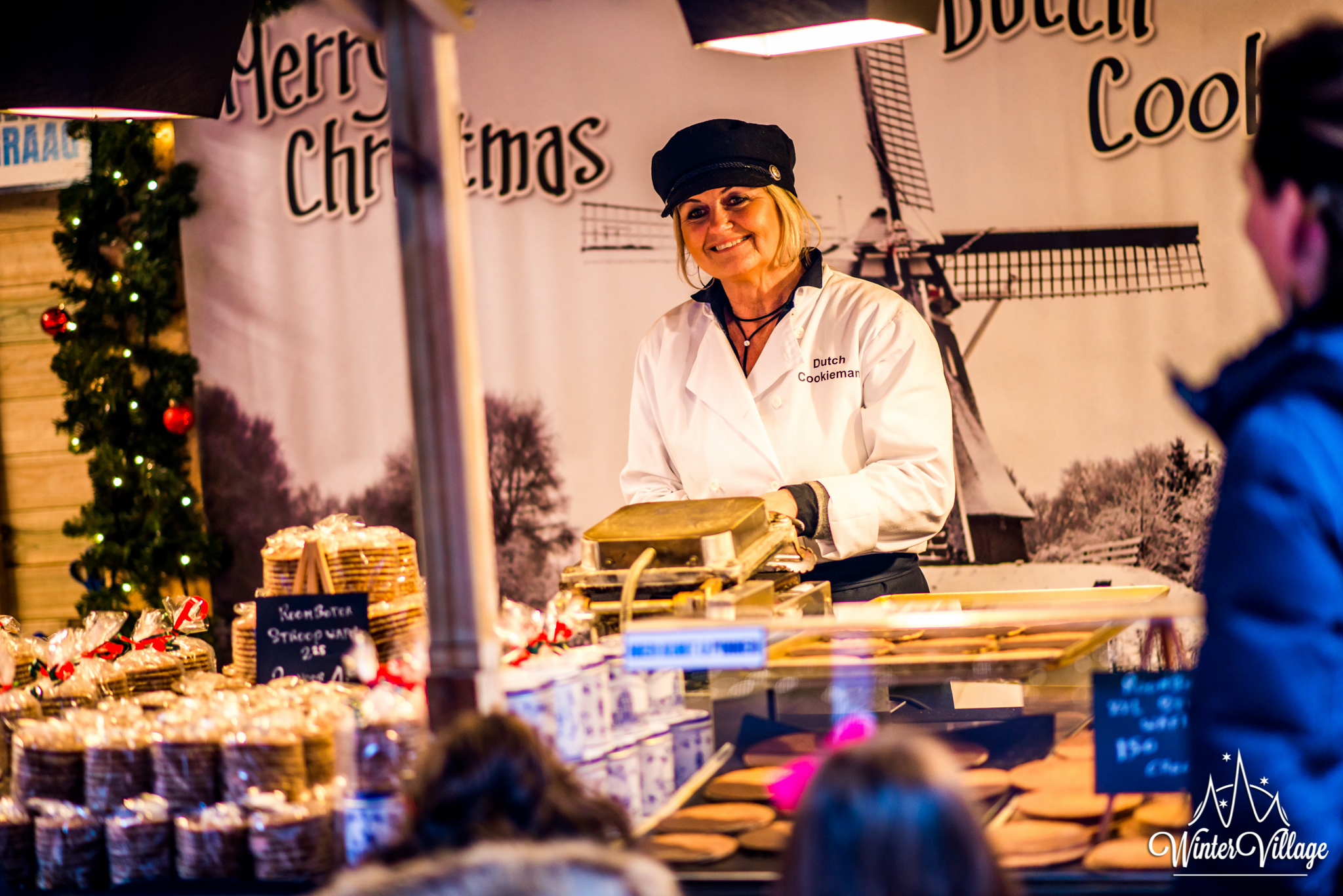 Winter Village Amstelveen Chalet Stroopwafels