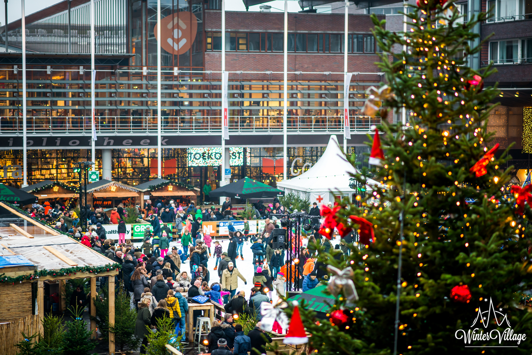 Winter Village Amstelveen ijsbaan