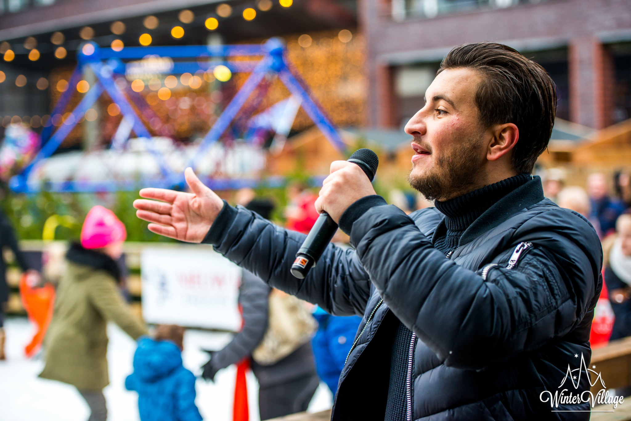 Danny Froger Openingsceremonie Winter Village Amstelveen